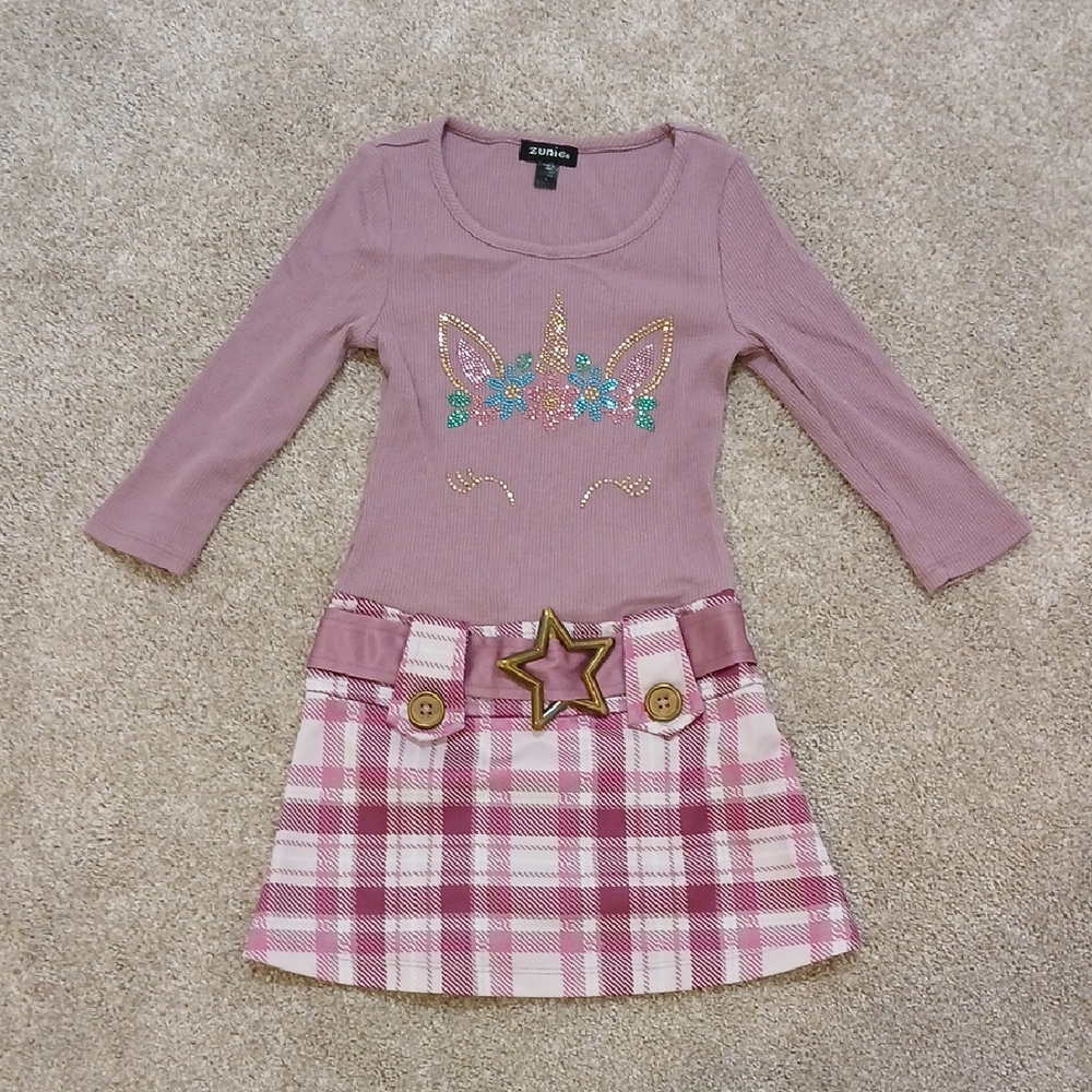 Little Girl Unicorn Dress